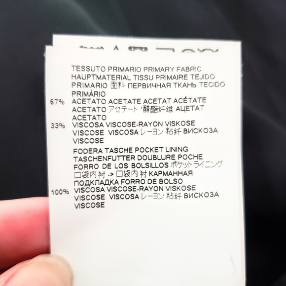 Maison Margiela Black Tulip Midi Skirt EUC IT 44 - Picture 7 of 8